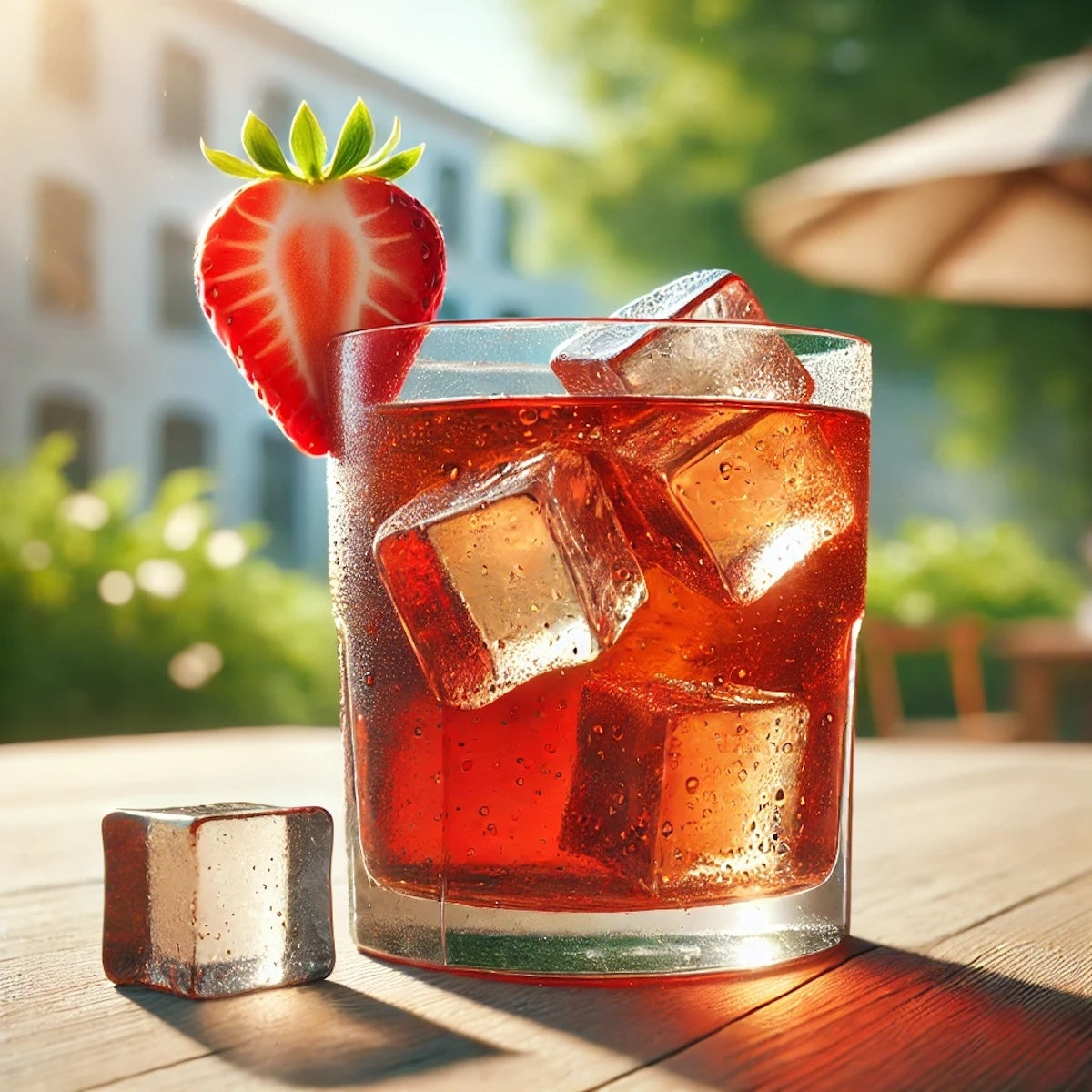Tè Nero alla Fragola.