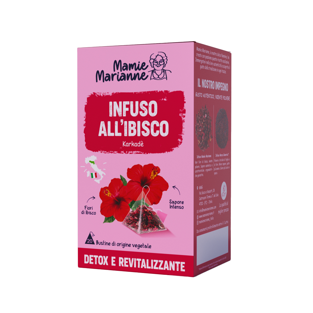 Infuso di fiori di Ibisco.