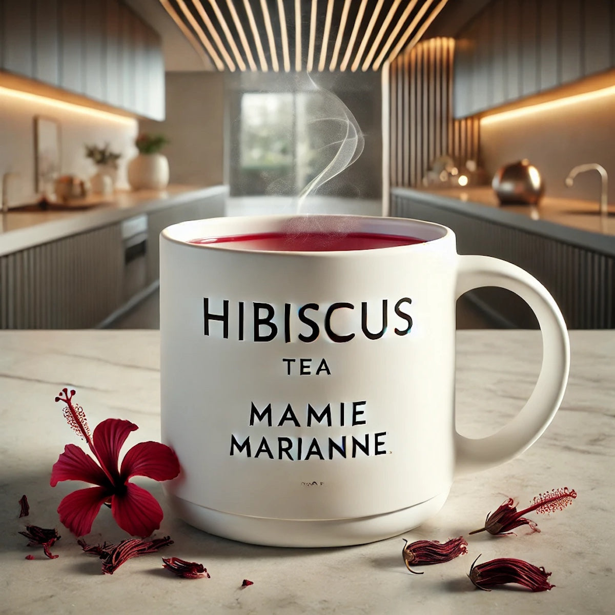 Infuso di fiori di Ibisco.