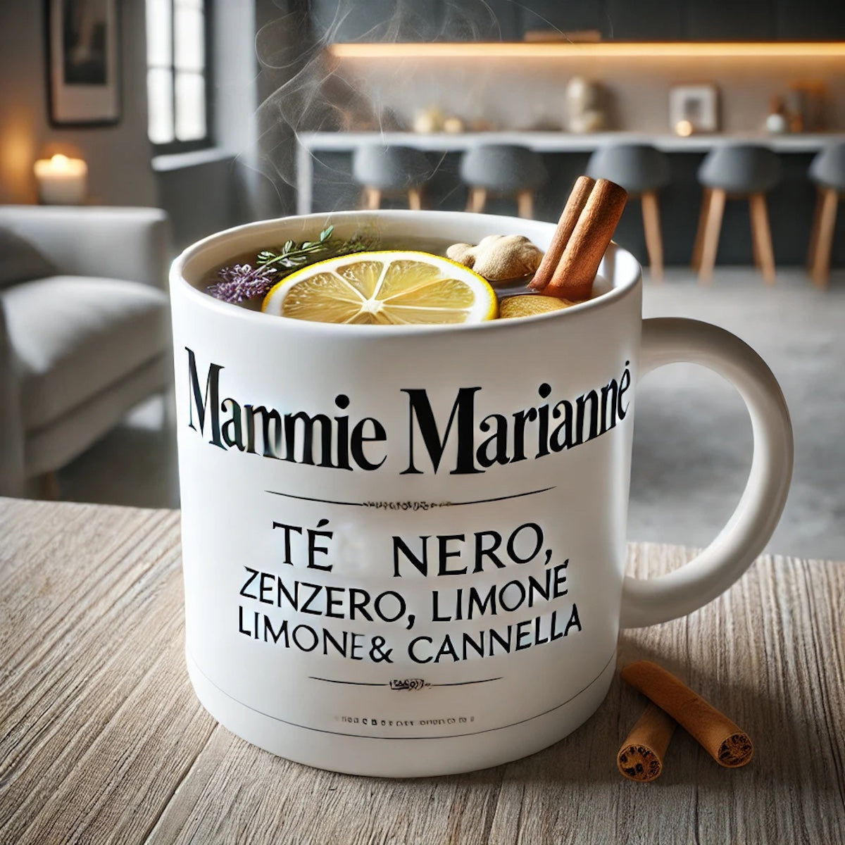 Tè Nero, Zenzero e Agrumi.