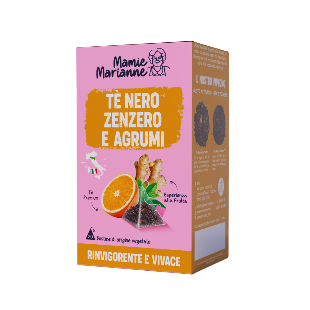 Tè Nero, Zenzero e Agrumi.