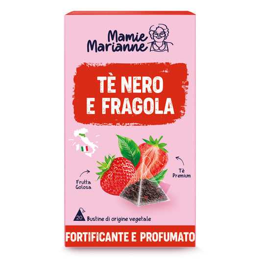 Tè Nero alla Fragola.